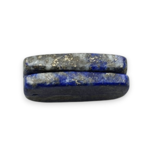 Lapis lazuli pair of cabochons with hole 23x13 mm no R26 Lapis lazuli pair of cabochons with hole 23x13 mm no R26