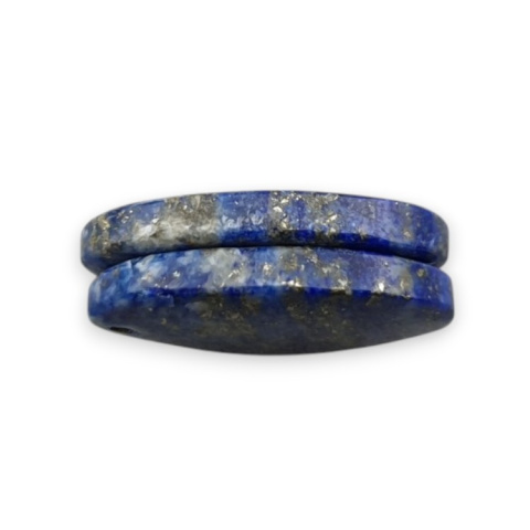 Lapis lazuli pair of cabochons with hole 23x14 mm no. R31 Lapis lazuli pair of cabochons with hole 23x14 mm no. R31