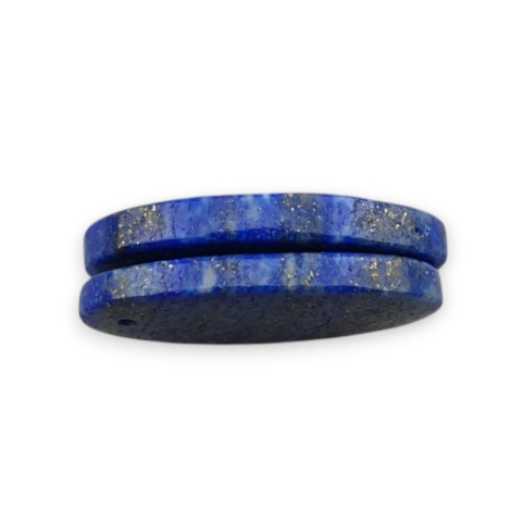 Lapis lazuli pair of cabochons with hole 26x17 mm no R20 Lapis lazuli pair of cabochons with hole 26x17 mm no R20