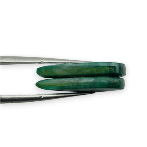 Malachit para kaboszonów z dziurką 22x13 mm nr R50 Malachit para kaboszonów z dziurką 22x13 mm nr R50