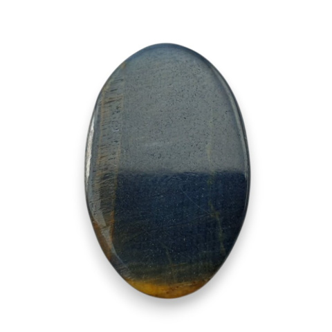 Blue tiger's eye carved cabochon 24x15 mm no 133 Blue tiger's eye carved cabochon 24x15 mm no 133