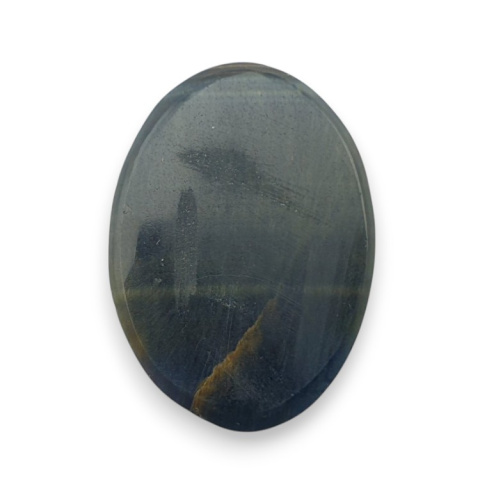 Blue tiger's eye carved cabochon 26x19 mm no 119 Blue tiger's eye carved cabochon 26x19 mm no 119