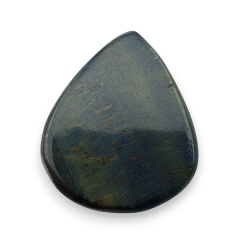 Blue tiger's eye carved cabochon 26x22 mm no 137 Blue tiger's eye carved cabochon 26x22 mm no 137