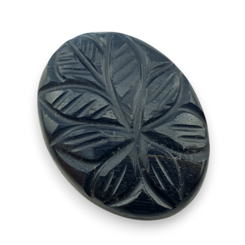 Blue tiger's eye carved cabochon 27x20 mm no 101 Blue tiger's eye carved cabochon 27x20 mm no 101