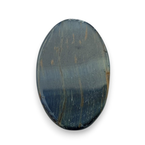 Blue tiger's eye carved cabochon 28x18 mm no 84 Blue tiger's eye carved cabochon 28x18 mm no 84