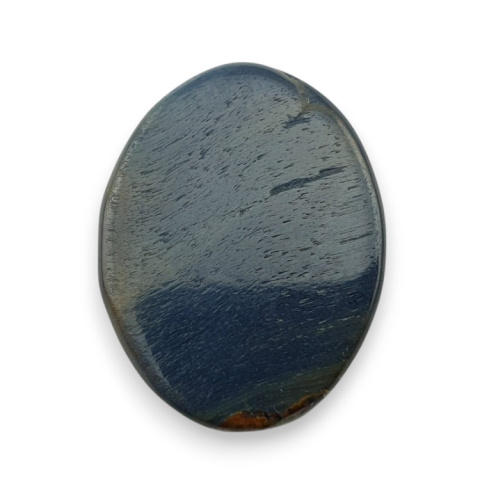 Blue tiger's eye carved cabochon 28x21 mm no 100 Blue tiger's eye carved cabochon 28x21 mm no 100