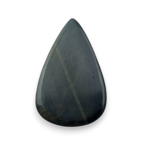 Blue tiger's eye carved cabochon 29x18 mm no 89 Blue tiger's eye carved cabochon 29x18 mm no 89