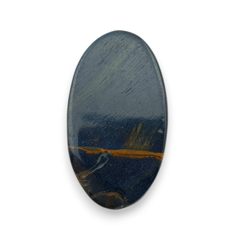 Blue tiger's eye carved cabochon 30x17 mm no 116 Blue tiger's eye carved cabochon 30x17 mm no 116