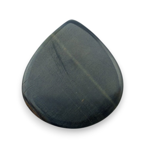 Blue tiger's eye carved cabochon 30x27 mm no 132 Blue tiger's eye carved cabochon 30x27 mm no 132