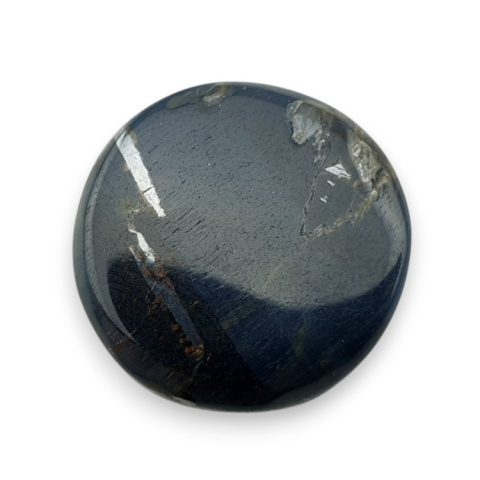 Blue tiger's eye carved cabochon fi 19 mm no 104 Blue tiger's eye carved cabochon fi 19 mm no 104