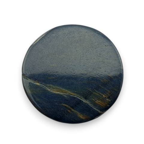 Blue tiger's eye carved cabochon fi 23 mm no 92 Blue tiger's eye carved cabochon fi 23 mm no 92