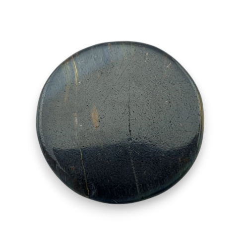 Blue tiger's eye carved cabochon fi 24 mm no 117 Blue tiger's eye carved cabochon fi 24 mm no 117