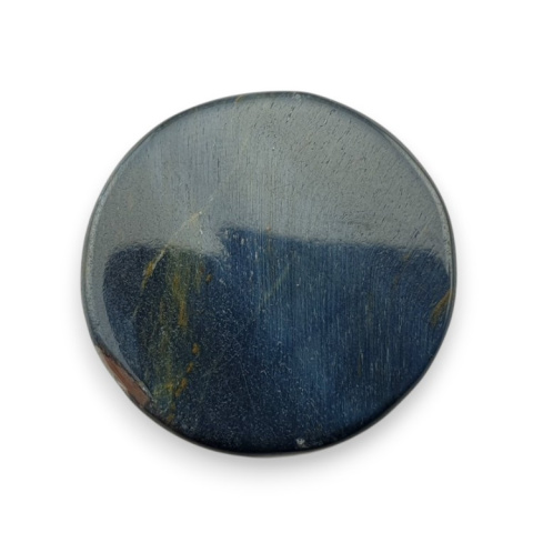 Blue tiger's eye carved cabochon fi 24 mm no 141 Blue tiger's eye carved cabochon fi 24 mm no 141