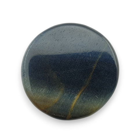 Blue tiger's eye carved cabochon fi 24 mm no 95 Blue tiger's eye carved cabochon fi 24 mm no 95