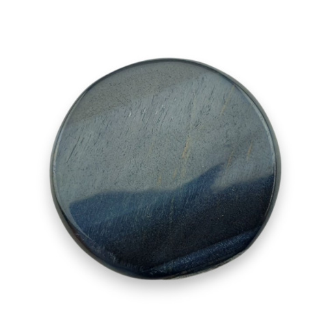 Blue tiger's eye carved cabochon fi 29 mm no 135 Blue tiger's eye carved cabochon fi 29 mm no 135