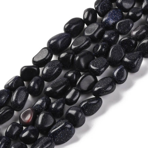 Cairo Night smooth nugget 7-12 mm strand Cairo Night smooth nugget 7-12 mm strand