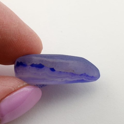 Agate druzy cabochon 28x20 mm no 71 Agate druzy cabochon 28x20 mm no 71
