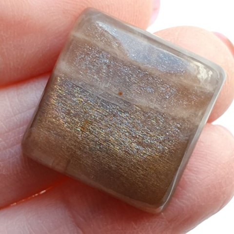 Moonstone cabochon 21x21 mm no. 854 Moonstone cabochon 21x21 mm no. 854