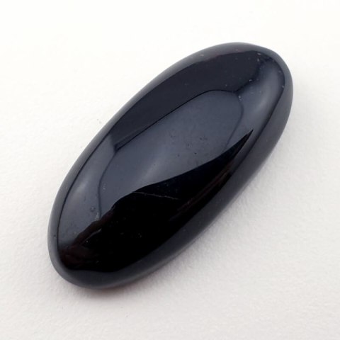 Onyks czarny kaboszon 30x14 mm nr 195 Onyks czarny kaboszon 30x14 mm nr 195