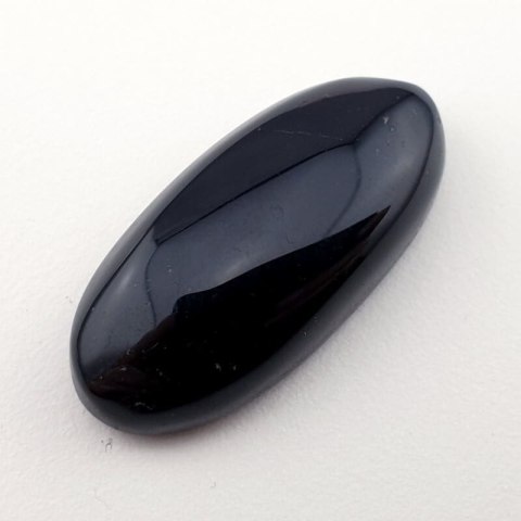 Onyks czarny kaboszon 30x14 mm nr 195 Onyks czarny kaboszon 30x14 mm nr 195