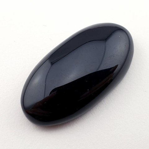 Onyx black cabochon 30x15 mm no. 188 Onyx black cabochon 30x15 mm no. 188