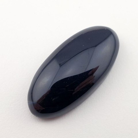 Onyks czarny kaboszon 31x15 mm nr 250 Onyks czarny kaboszon 31x15 mm nr 250