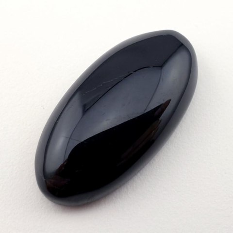 Onyx black cabochon 31x15 mm no. 268 Onyx black cabochon 31x15 mm no. 268