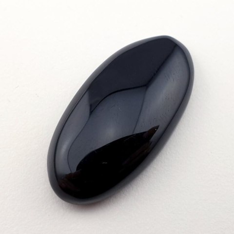 Onyx black cabochon 31x15 mm no. 270 Onyx black cabochon 31x15 mm no. 270