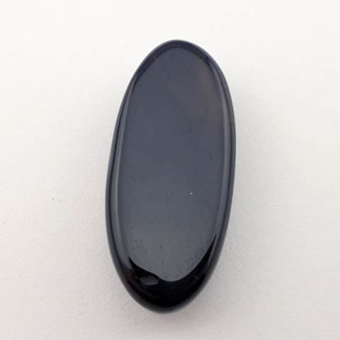 Onyx black cabochon 32x14 mm no 233 Onyx black cabochon 32x14 mm no 233