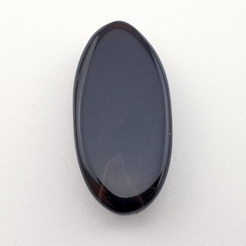 Onyx black cabochon 32x15 mm no 161 Onyx black cabochon 32x15 mm no 161