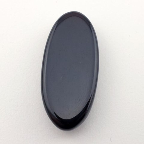Black onyx cabochon 32x15 mm no 206 Black onyx cabochon 32x15 mm no 206