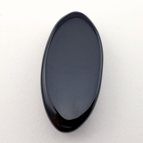 Onyx black cabochon 32x15 mm no 238 Onyx black cabochon 32x15 mm no 238
