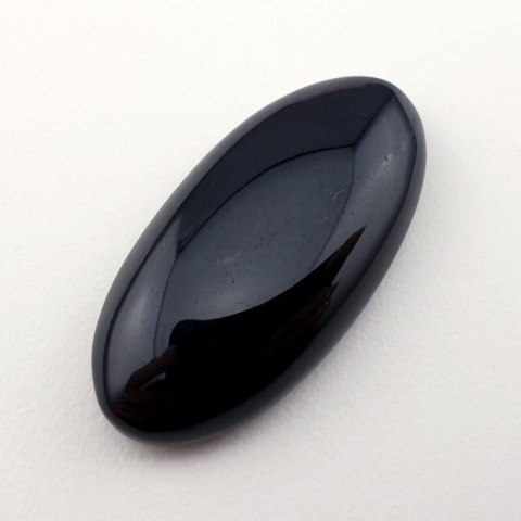 Onyx black cabochon 32x16 mm no 215 Onyx black cabochon 32x16 mm no 215