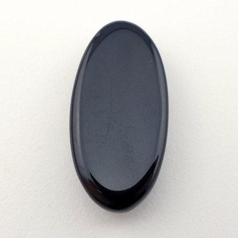 Onyx black cabochon 32x16 mm no 215 Onyx black cabochon 32x16 mm no 215