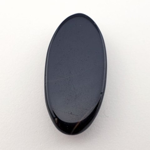 Onyx black cabochon 33x16 mm no 227 Onyx black cabochon 33x16 mm no 227