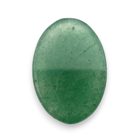 Green aventurine carved cabochon 26x18 mm no 8 Green aventurine carved cabochon 26x18 mm no 8