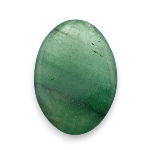 Green aventurine carved cabochon 27x19 mm no 15 Green aventurine carved cabochon 27x19 mm no 15
