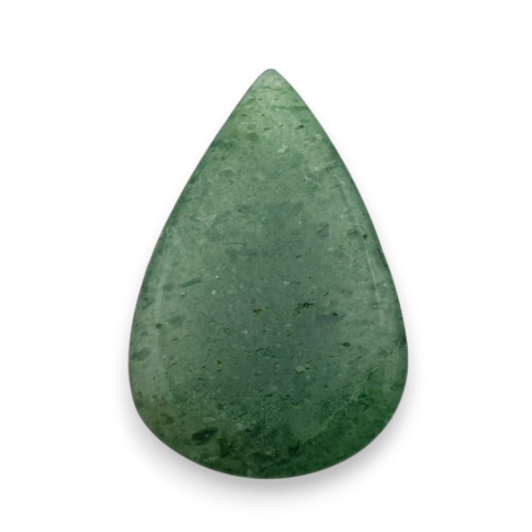 Green aventurine carved cabochon 28x18 mm no 25 Green aventurine carved cabochon 28x18 mm no 25