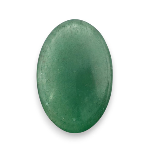 Green aventurine carved cabochon 28x18 mm no 5 Green aventurine carved cabochon 28x18 mm no 5