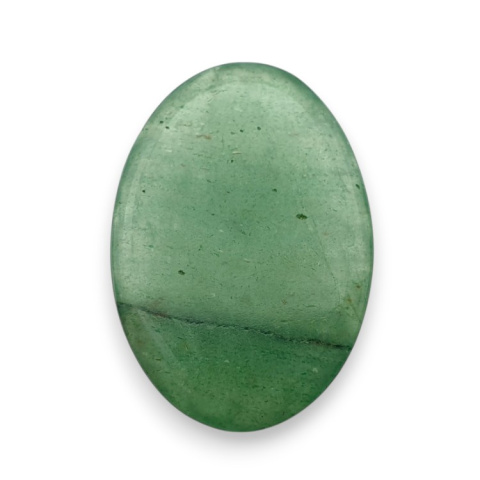 Green aventurine carved cabochon 28x19 mm no 24 Green aventurine carved cabochon 28x19 mm no 24