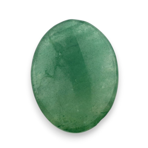 Green aventurine carved cabochon 28x21 mm no 7 Green aventurine carved cabochon 28x21 mm no 7
