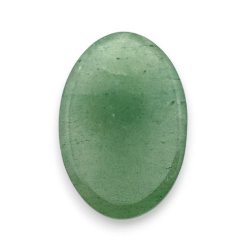 Green aventurine carved cabochon 29x19 mm no 32 Green aventurine carved cabochon 29x19 mm no 32
