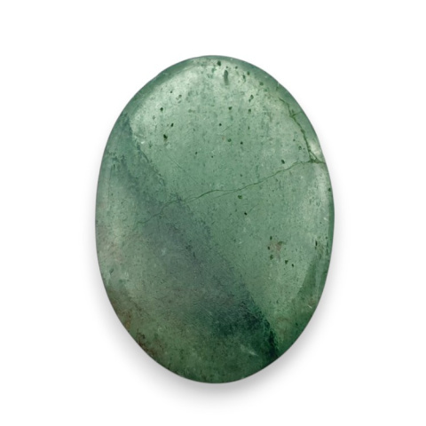 Green aventurine carved cabochon 29x20 mm no 16 Green aventurine carved cabochon 29x20 mm no 16