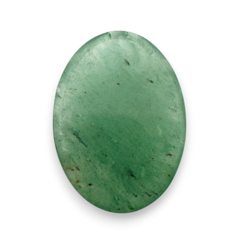 Green aventurine carved cabochon 30x21 mm no 11 Green aventurine carved cabochon 30x21 mm no 11