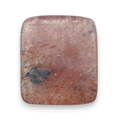 Strawberry quartz carved cabochon 20x17 mm no 72 Strawberry quartz carved cabochon 20x17 mm no 72