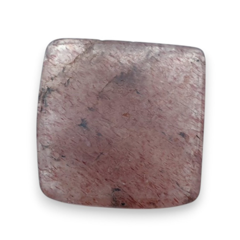 Strawberry quartz carved cabochon 20x20 mm no 37 Strawberry quartz carved cabochon 20x20 mm no 37