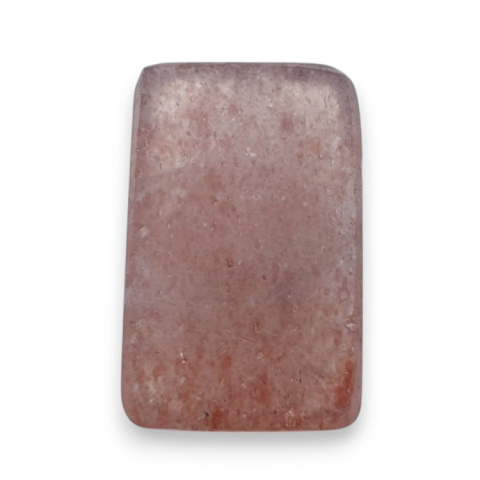 Strawberry quartz carved cabochon 21x13 mm no 67 Strawberry quartz carved cabochon 21x13 mm no 67