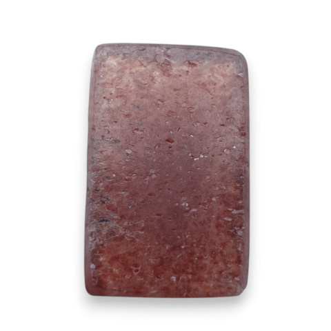 Strawberry quartz carved cabochon 21x13 mm no 9 Strawberry quartz carved cabochon 21x13 mm no 9