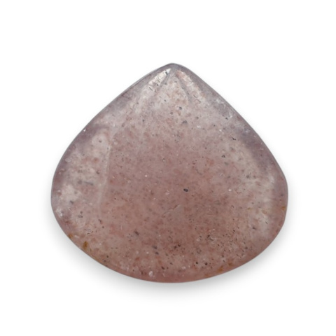 Strawberry quartz carved cabochon 21x20 mm no 46 Strawberry quartz carved cabochon 21x20 mm no 46