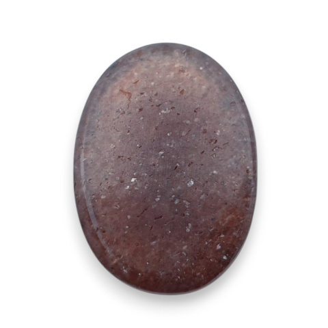 Strawberry quartz carved cabochon 22x16 mm no 32 Strawberry quartz carved cabochon 22x16 mm no 32